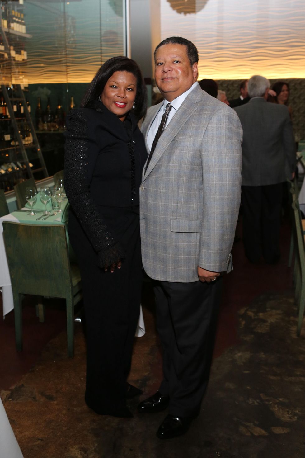 12 Demetra and Frank Jones at TUTS' Vine & Dine November 2014