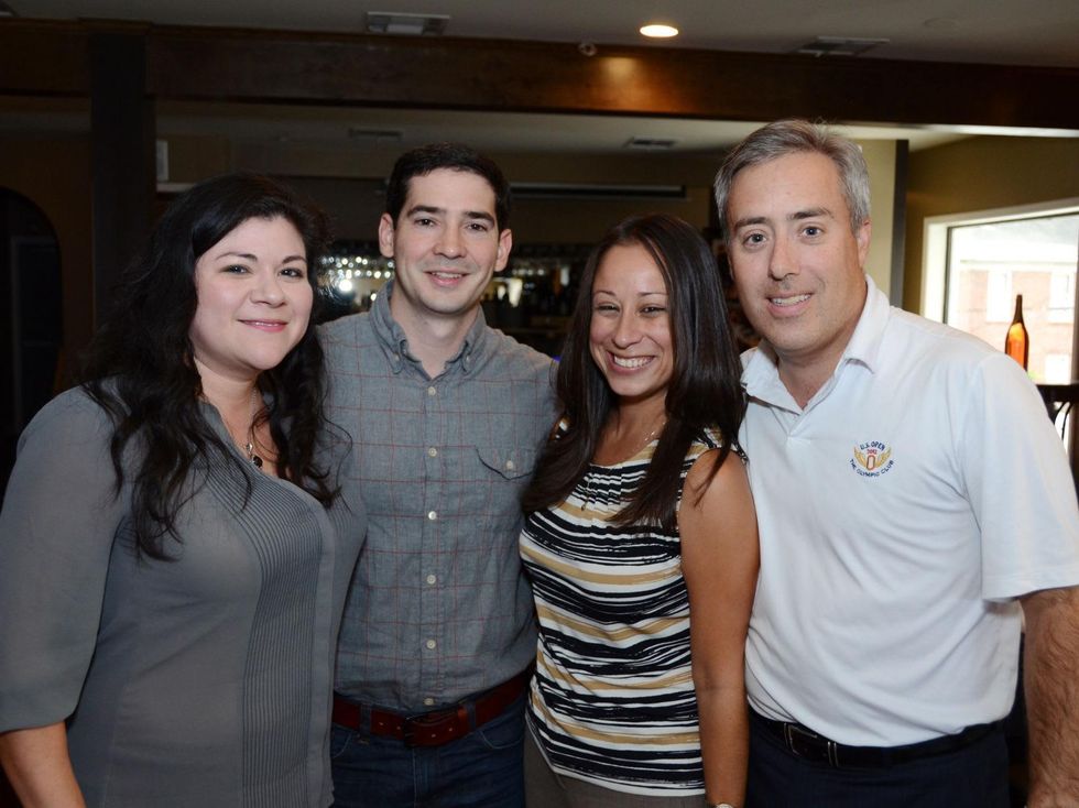 12 Eleven XI Restaurant & Bar Dine Around July 2013 Catarina Gonzales Cron, Ben Granger, Lauren Soliz, Chris Canonico