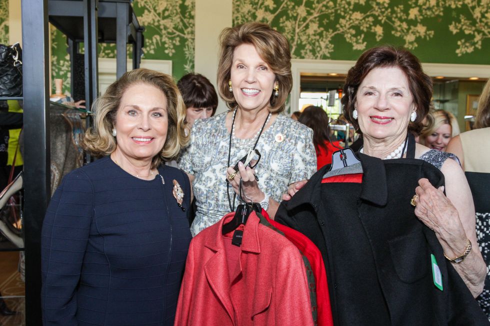 12 Ermy Borlenghi Bonfield, from left, Lilly Andress and Mary Lynn Marks at the Salvation Army luncheon April 2014