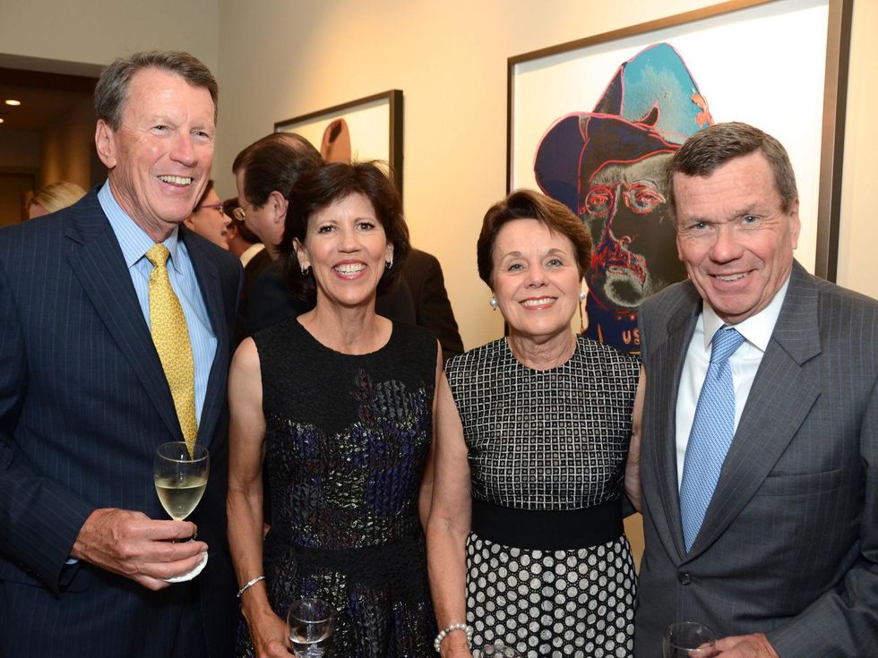 12 Houston Ballet Ambassadors event September 2013 Nick Swyka and Shannon Swyka, Ginny & Richard Mithoff