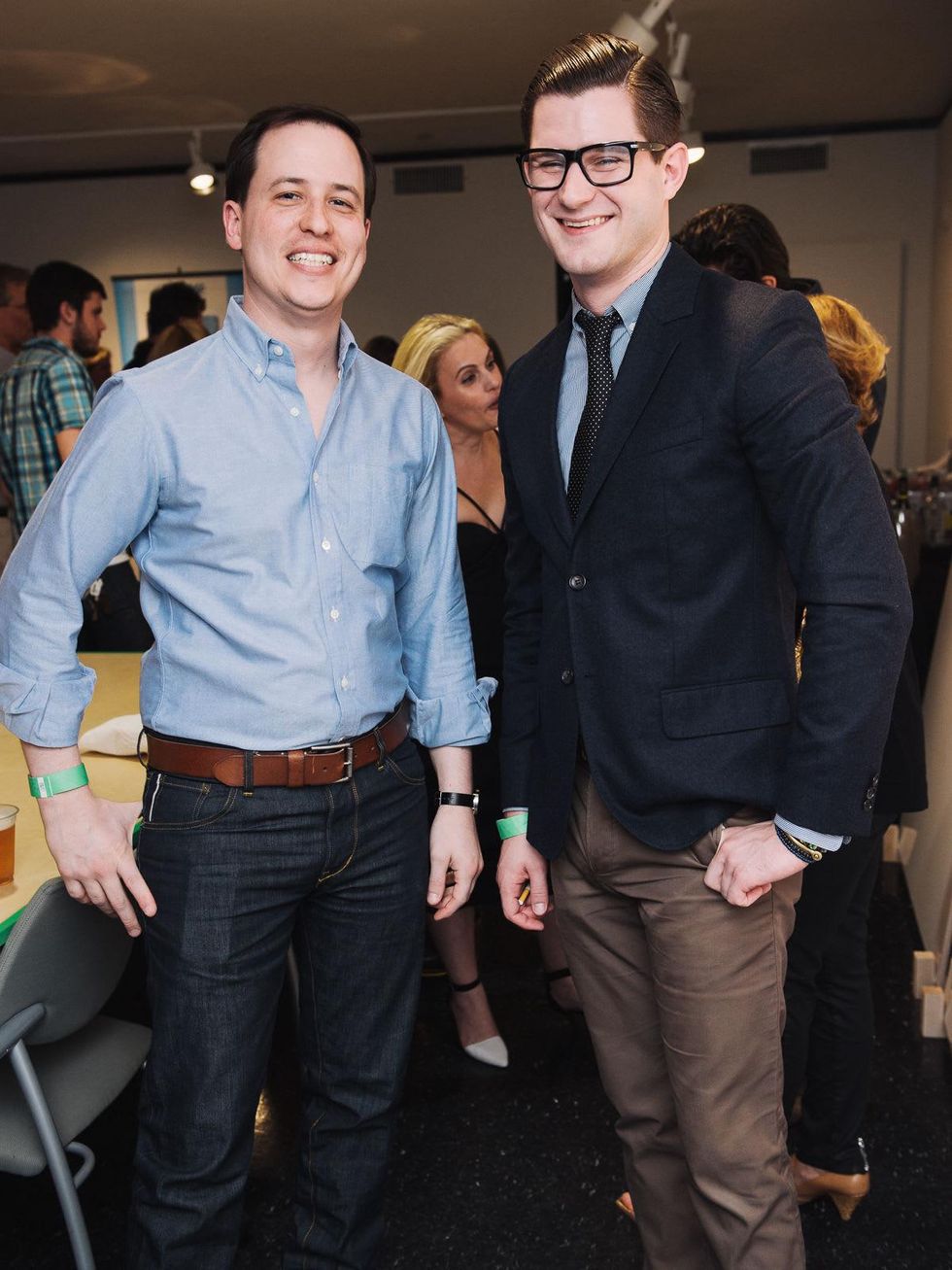 12 Houston Design Fair kick-off party April 2013 Pedro Olivetti, Kelly Matthews