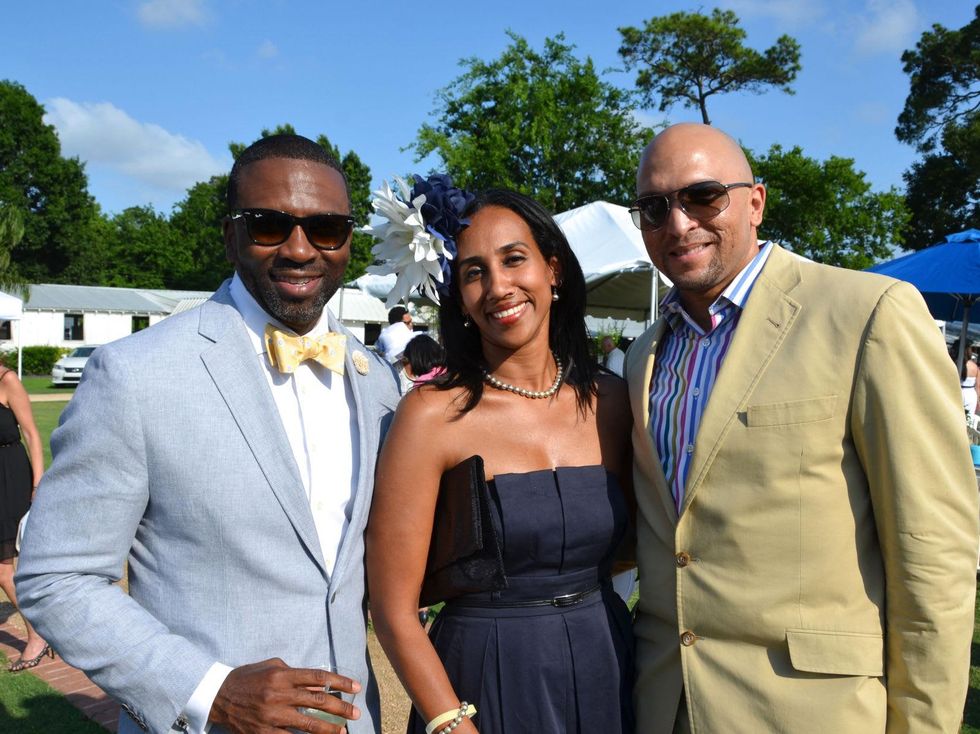 12 Houston Health Museum Young Professionals polo May 2013 Kenny Ozoude, Dr. Rahel Selassie, Ray Odom