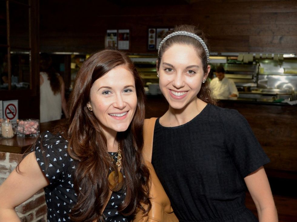 12 Houston Young Professionals and Ballet Barre kickoff event September 2013 Lindsey Hurst, Kate Precourt