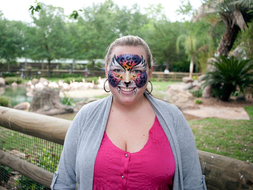 12 Houston Zoo Flock Pink Flamingo Party May 2013 Kerry Merchant