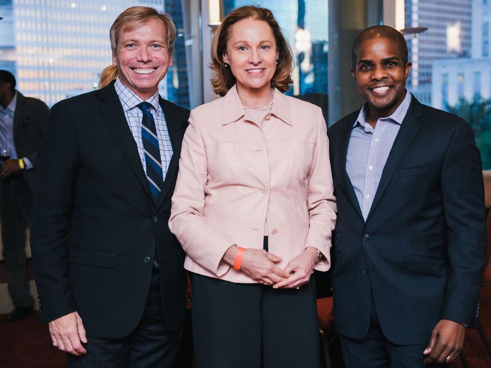 12, iFest party April 2013 Jonathan Glus, Minnette Boesel, Alton LaDay