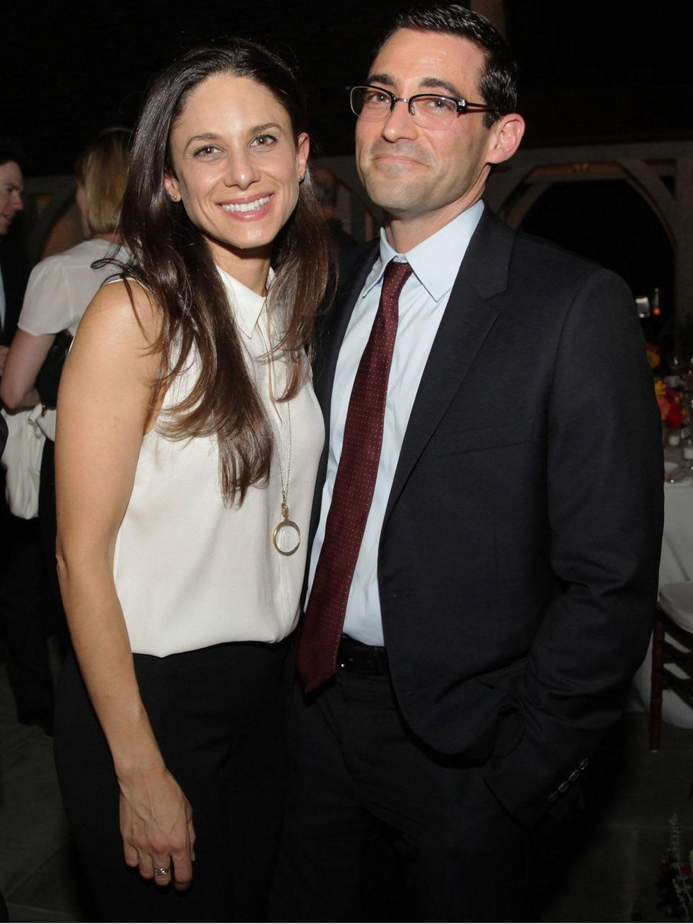 12 Karen and Stephan Farber at the Laurie Anderson Dinner + Mitchell Artist Lecture September 2014