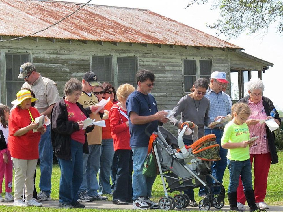 12 Katie Oxford Louisiana Revisited Part 10 June 2013 Walking Way of the Cross