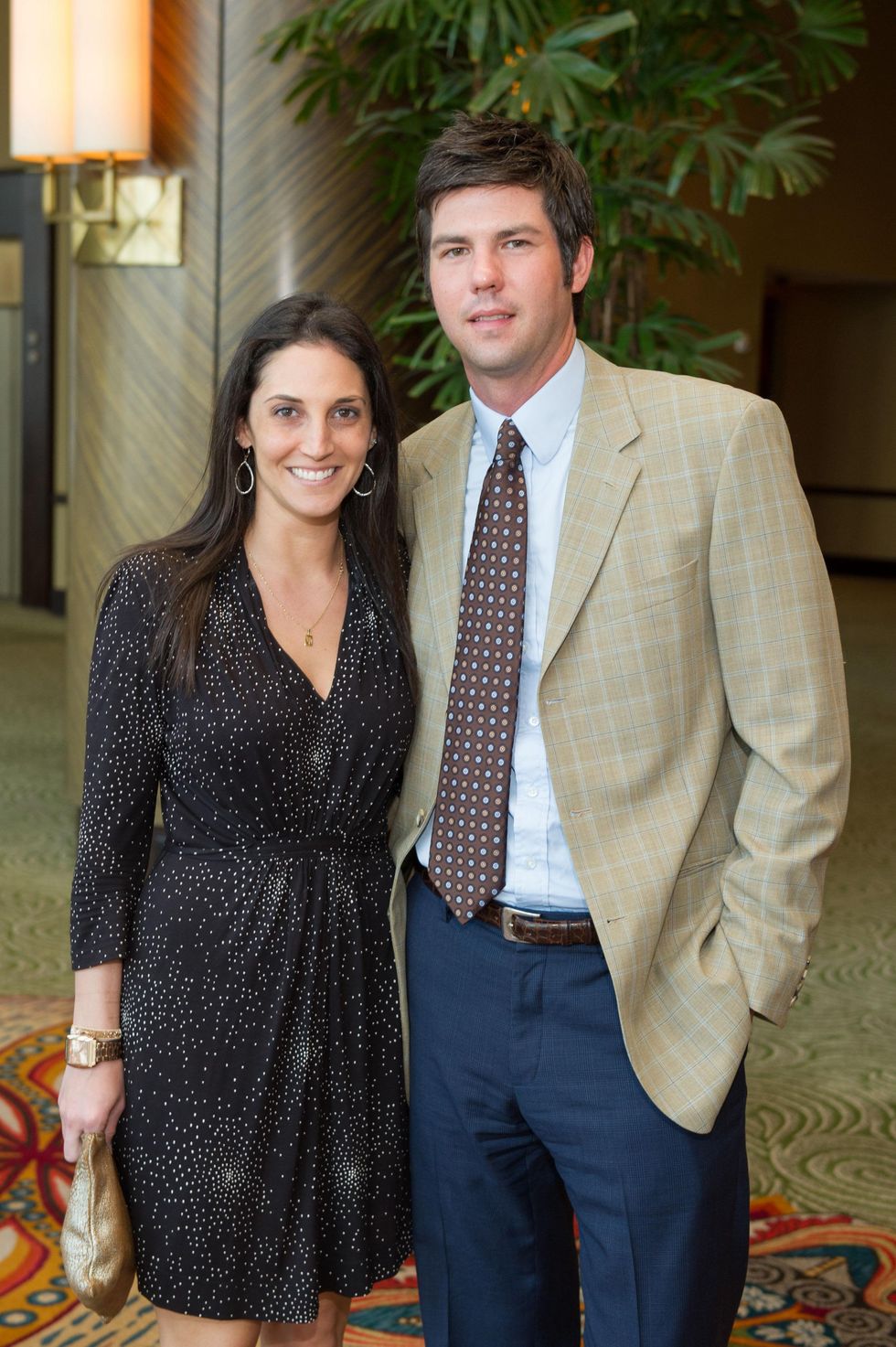 12 Lauren Daily and David Hassid at the Holocaust Museum Moral Courage Award dinner June 2014