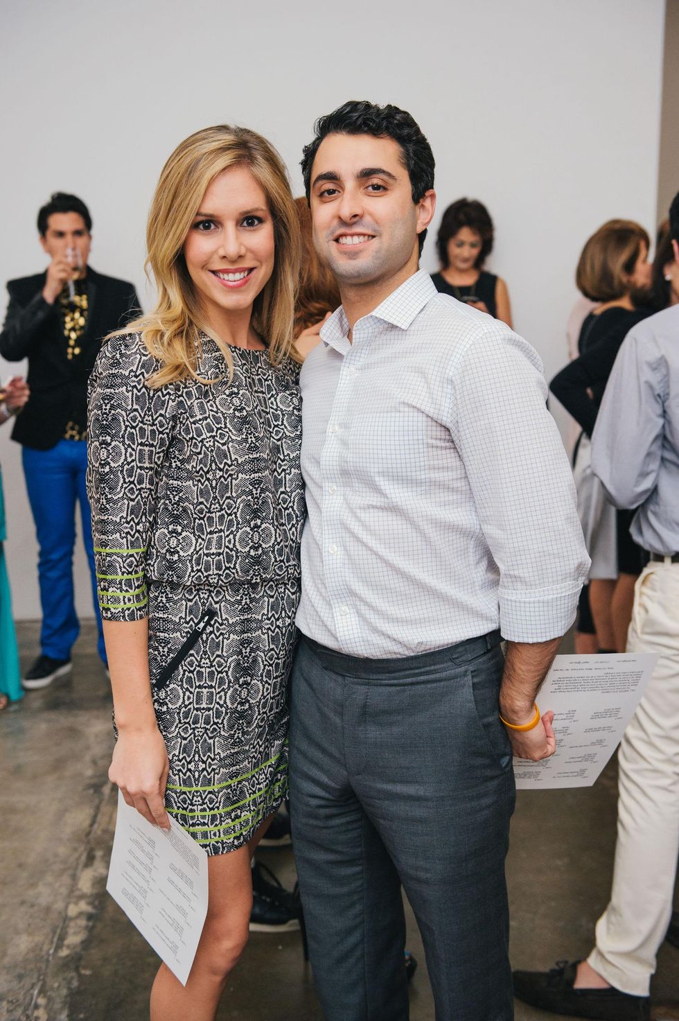 12 Lauren Dupuis and Alex Taghi at the Amir Taghi launch May 2014