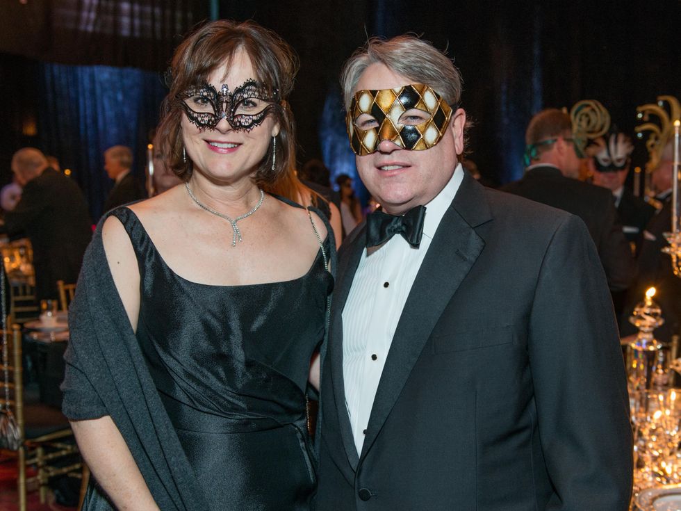 12 Leigh and Reggie Smith Masks at the Houston Ballet Ball February 2015