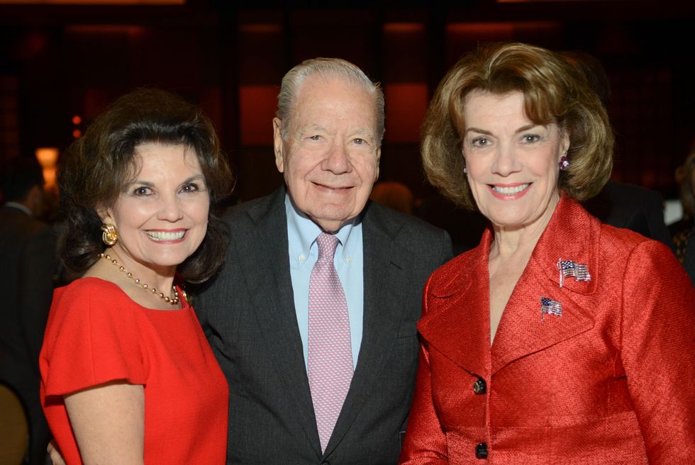 12 Linda McReynolds, from left, Wally Wilson and Jeanie Kilroy Wilson at the Salvation Army luncheon November 2013