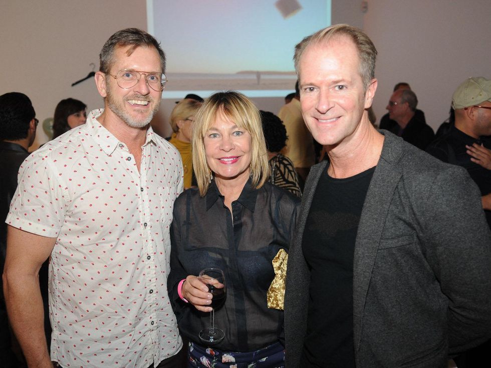 12 Marcus Sloane, from left, Evelyn Gorman and Shannon Hall at Diverseworks' Fashion Fete