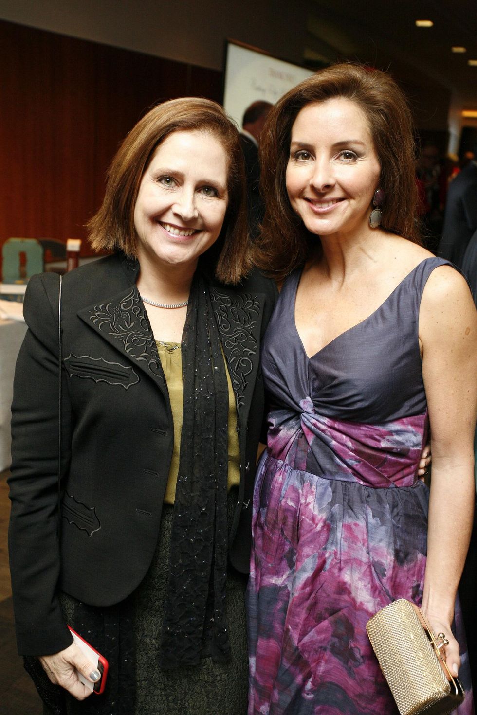 12 Maripan Malpica, left, and Dorothy Caram at the Texas Children's Hospital What's Up Doc dinner November 2014