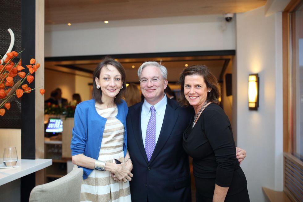 12 Mary Frappier, from left, with Quin and Jane Hebert at the BCN dinner for Texas Children's Hospital September 2014