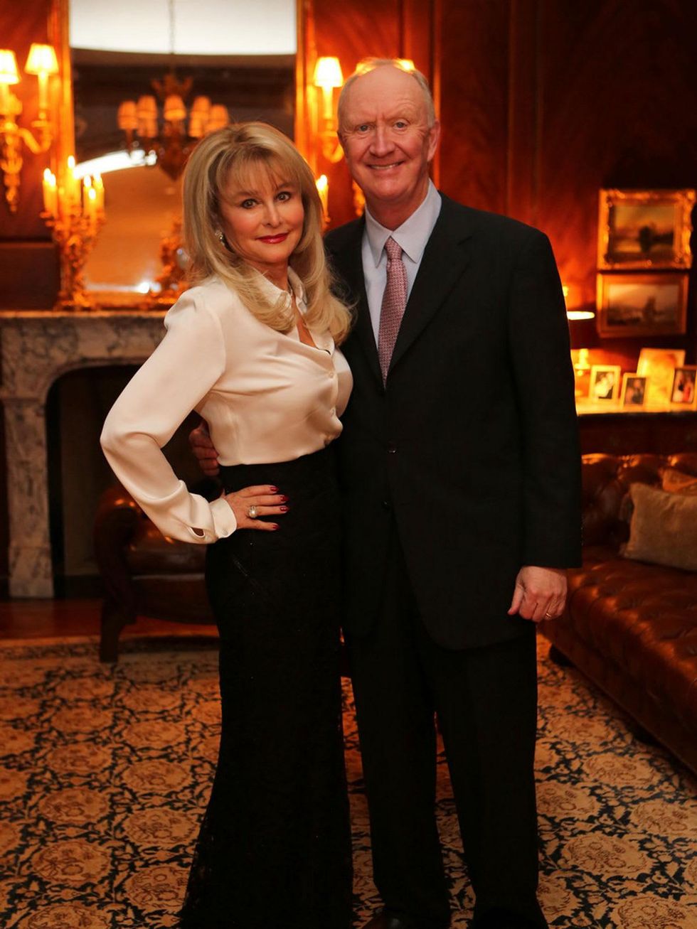 12 Michelle and Frank Hevrdejes at the HGO Opera ball kick-off party January 2014