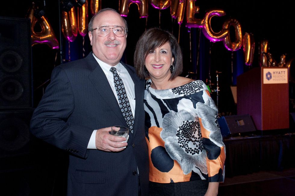 12 Mitch and Linda Buchman at the Spring Branch Education Foundation Gala October 2014
