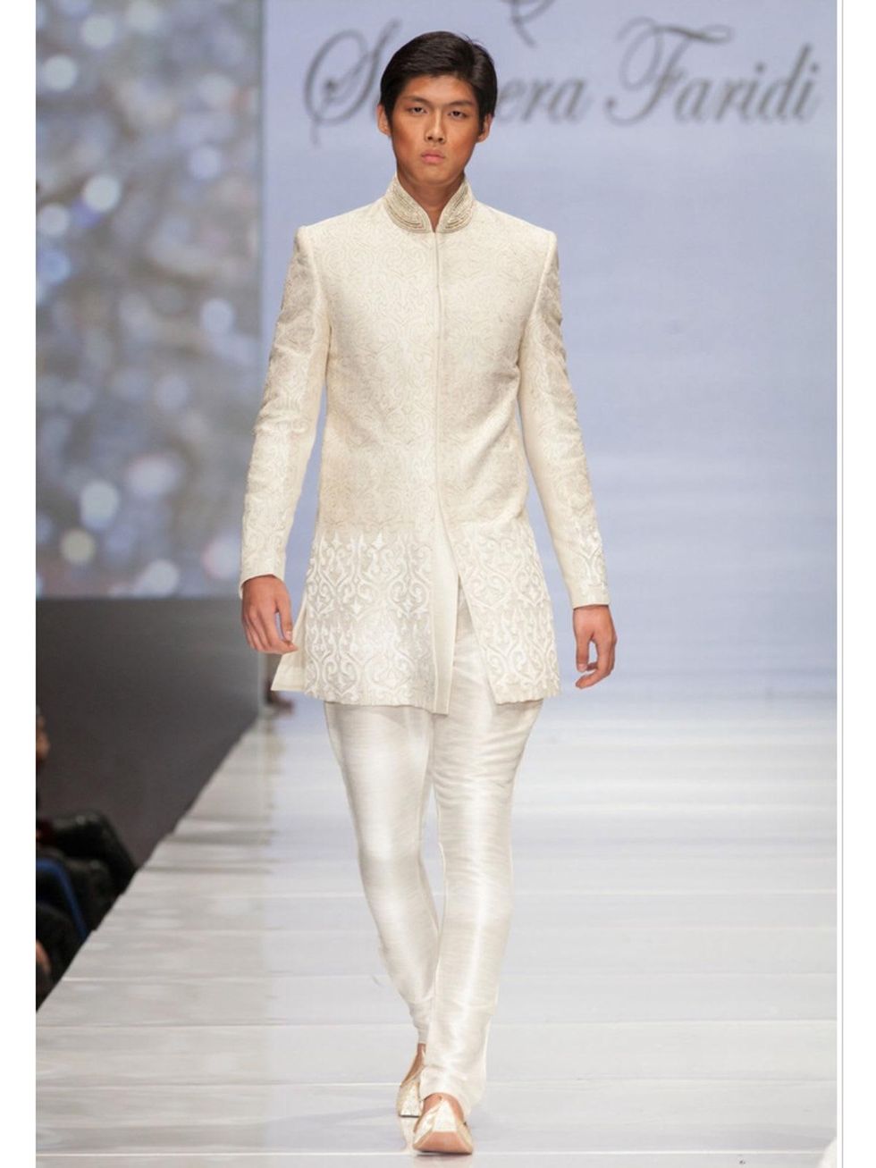 12 Model on the runway at the Sameera Faridi Grand Opening February 2015