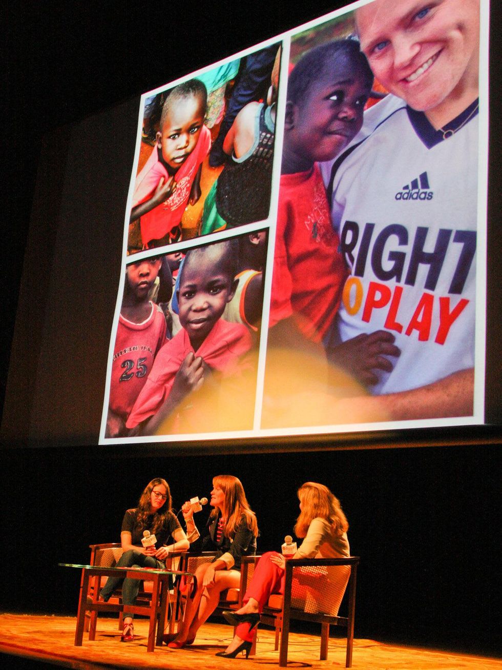 12, Mountain Film at Asia Society, February 2013, stage shot