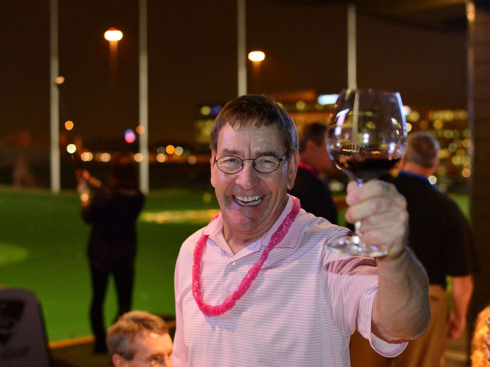 12 our 24 Don Baird at the Literacy Advance Reader Cup February 2014