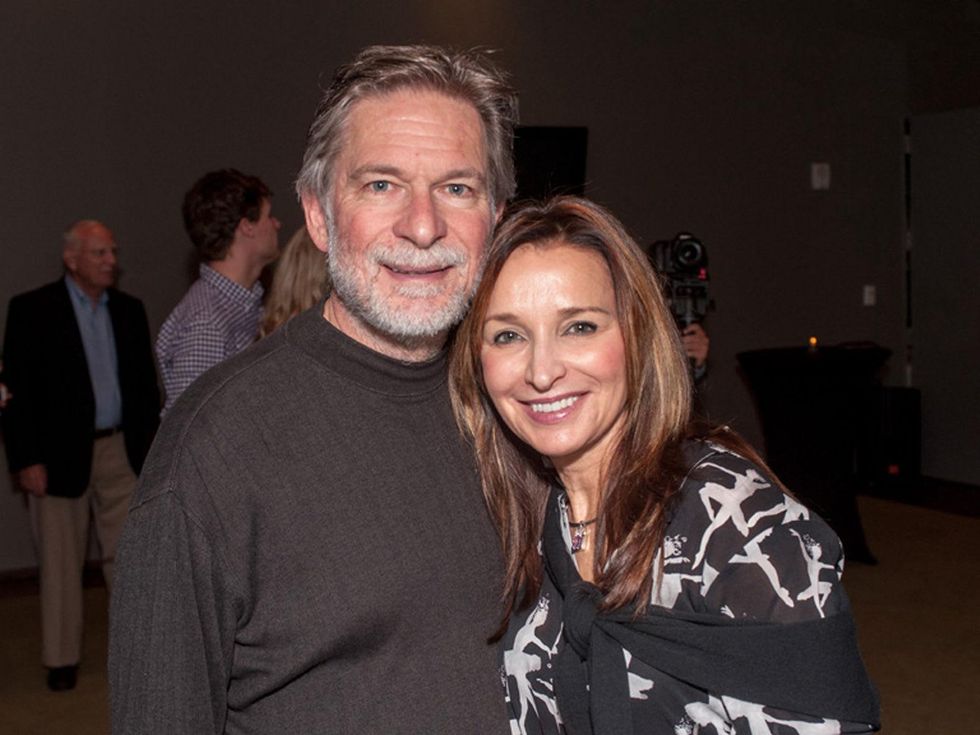 12 Ron and Mary Jo Rapini at the Bruce Munro VIP reception at Discovery Green November 2014