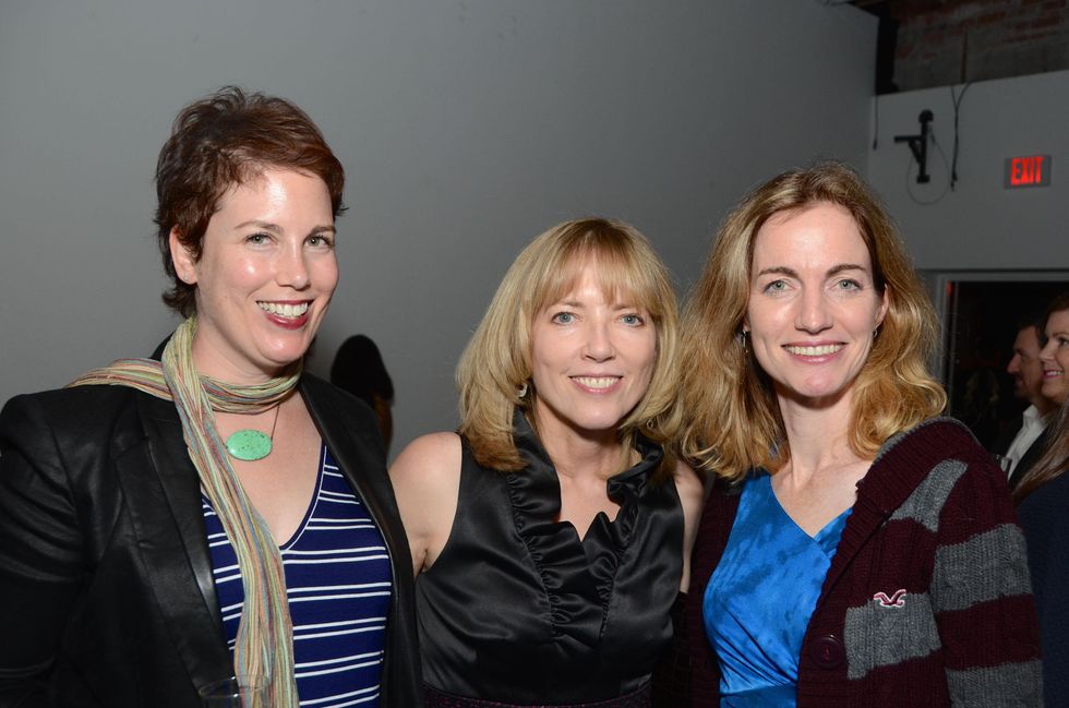 12 Sorcha Landau, from left, Kellye Sanford and Allison Hunter at the DiverseWorks Fashion Fete November 2014