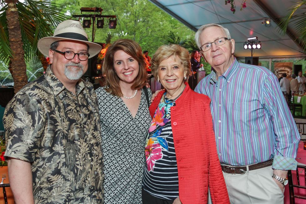 12 Steve and Tricia Grossman, from left, and Marilyn and Ben Gunnarson at Trees of Houston Root Ball March 2015
