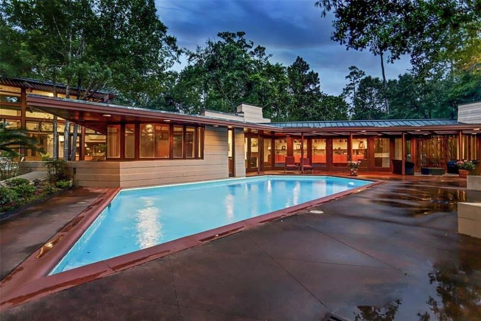 12020 Tall Oaks St Frank Lloyd Wright Houston