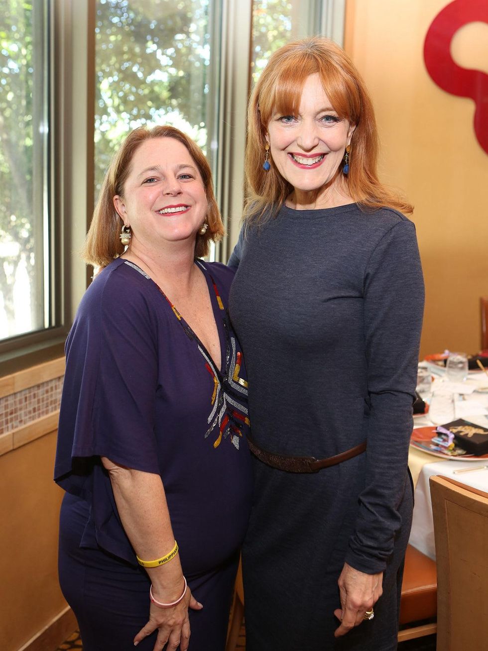 121 Shelley Taylor Ludwick, from left, and Gracie Cavnar at the Houston Grand Opera Ball luncheon February 2014
