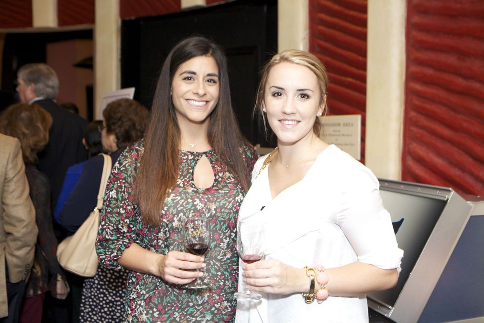 1225 Lori Pendergrass, left, and Brooke Hudson at the Passport to the World wine and food event at The Health Museum October 2014