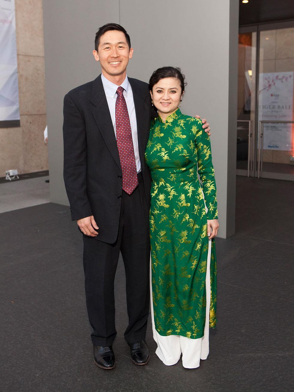 125 Tim and Liz Lee at Tiger Ball March 2014