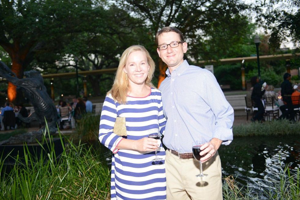 127 Melanie and Danny Savitz at the Houston Zoo Asante Society dinner April 2014