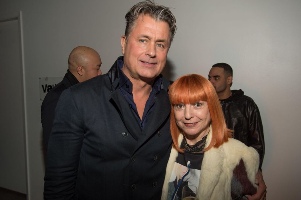 129 Ken Christie and Elina Htun at the Vault Light as Air fashion show January 2015