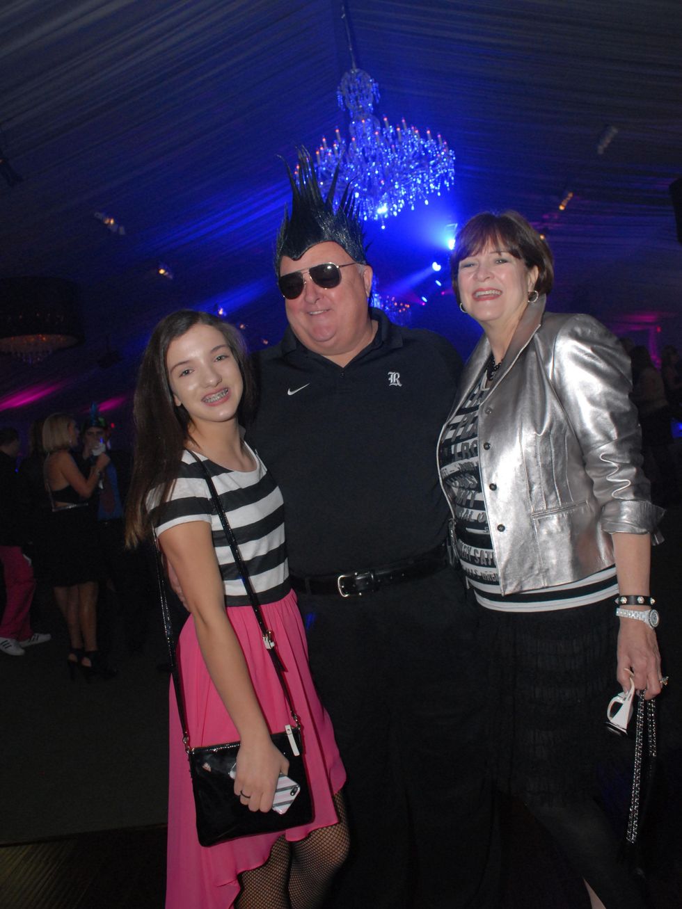 13 4116 Channing Allshouse, from left, and Bucky and Cynthia Allshouse at Club Berlin Baker Institute party November 2013