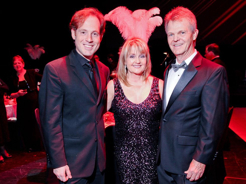 13 Andres Gonzalez, from left, with Jan and Greg Davis at the Mercury Baroque Gala March 2014