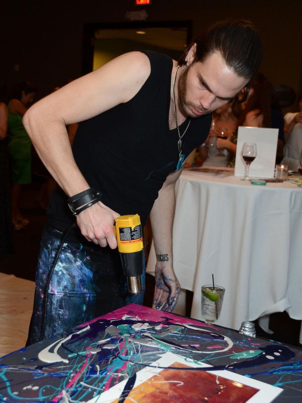 13 ARTcetera event at Houston City Club August 2013 Zachary Hunt