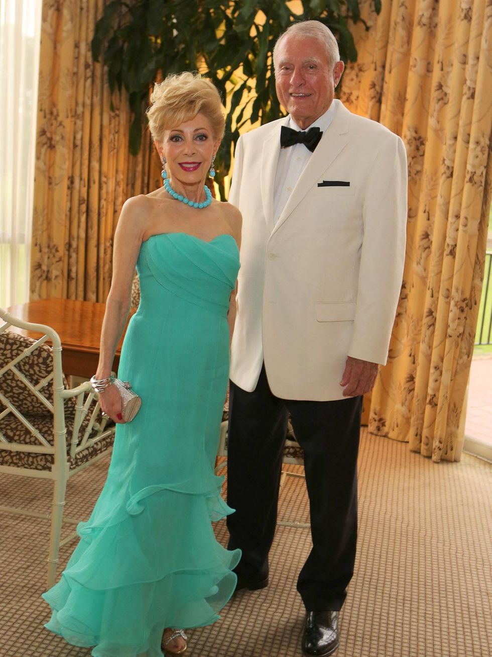 13 CancerForward Houston Gala May 2013 Margaret Alkek Williams and Jim Daniels