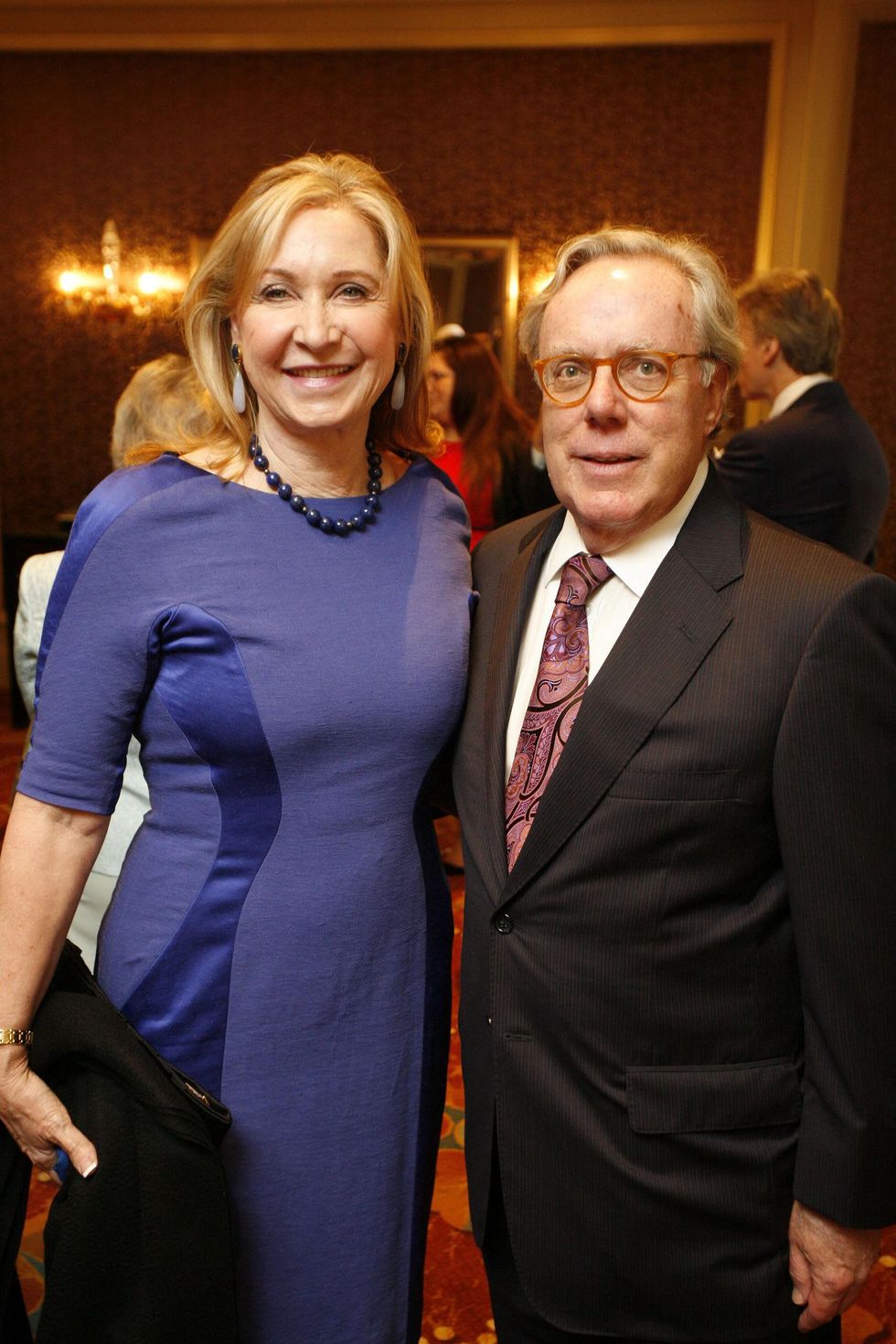 13 Carol and Mike Linn at the Highclere Tea March 2015