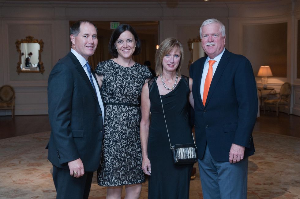 13 Craig and Angela Collins, from left, and Cherry and Jerry Windlinger at the River Oaks Chamber Orchestra Gala September 2014