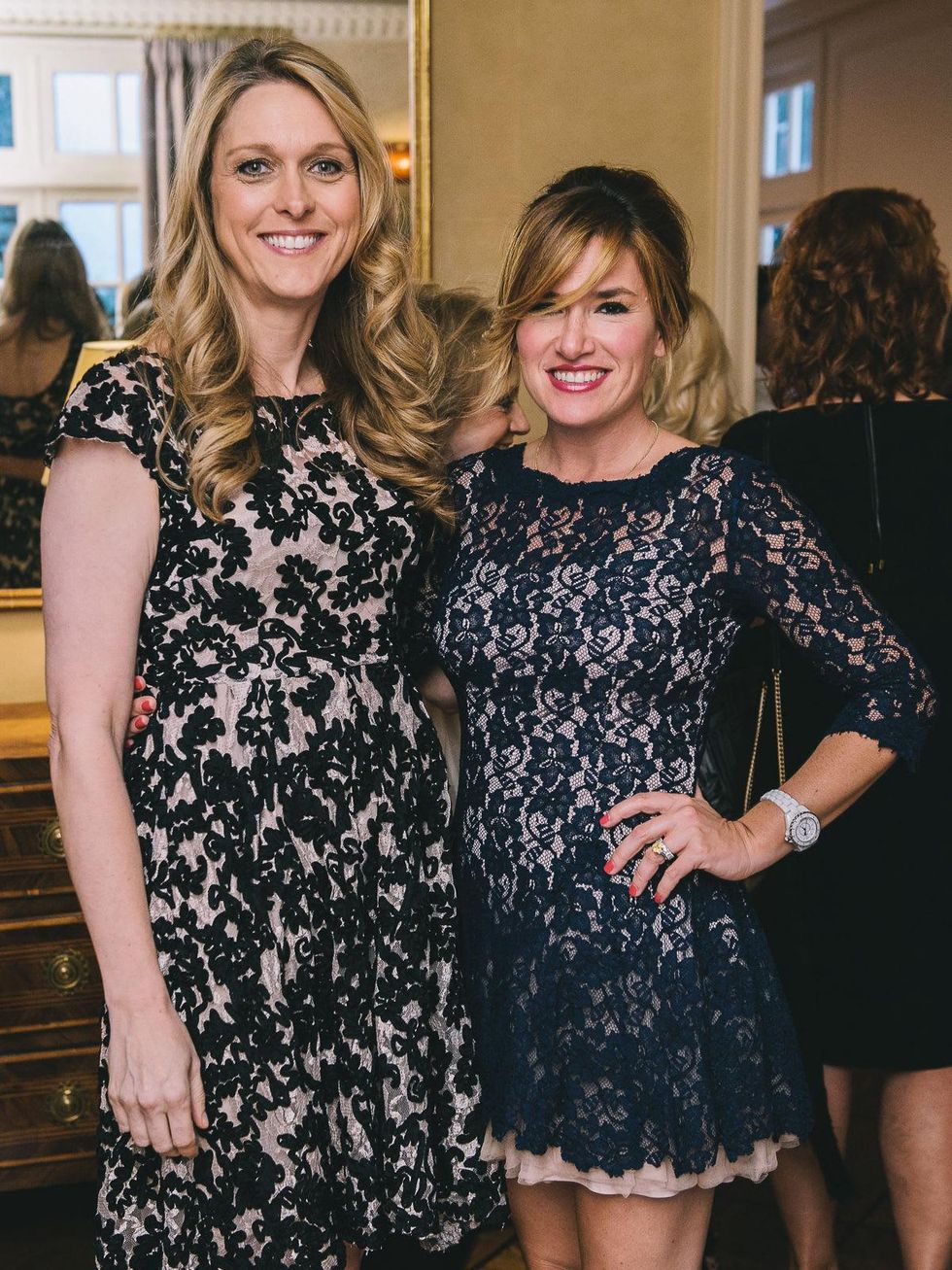 13 Drybar launch event September 2013 Karen Kelley, Alli Webb