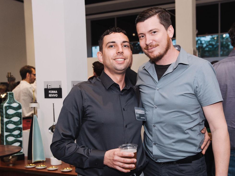 13 Houston Design Fair kick-off party April 2013 Isreal Glass, Dutch Small