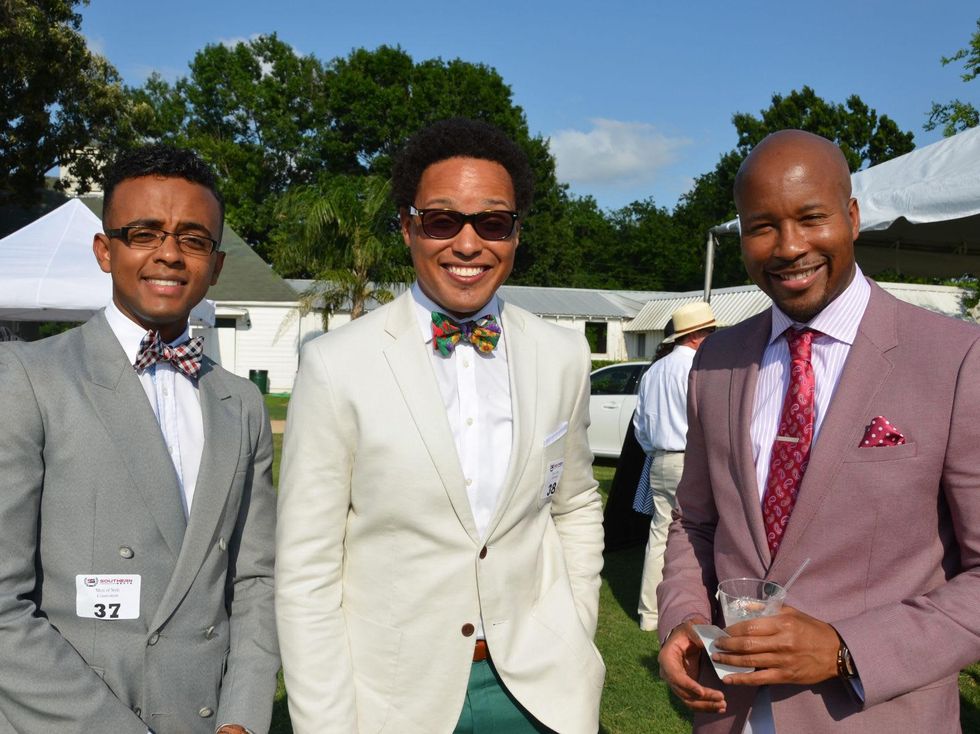 13 Houston Health Museum Young Professionals polo May 2013 Mikhail Kebede, Bronson Woods, Alias Johnson