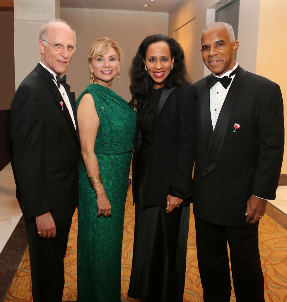 13 Houston Wine & Roses Gala May 2013 Peter Linden, Joanne Linden, Gina Carroll and Jonathan Carroll