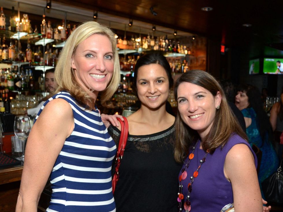 13 Houston Young Professionals and Ballet Barre kickoff event September 2013 Cristi Gore, Adriana Pedro, Courtney Fretz