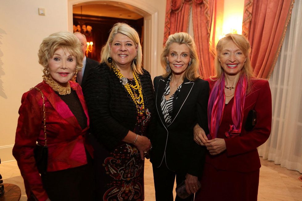 13 Joanne King Herring, from left, Cammy Jones, Alice Burguieres and Marie LeNotre HGO Opera ball kick-off party January 2014
