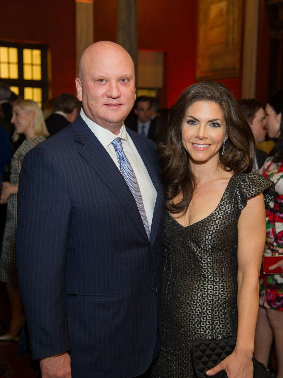 13 John Blaisdell and Monica Hartland Blaisdell at the Great Grown-Up Spelling Bee January 2014