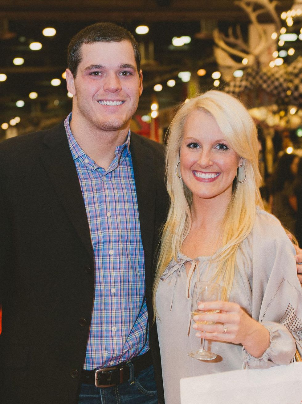 13 Kash David and Hannah Shields at the Nutcracker Market preview party November 2013