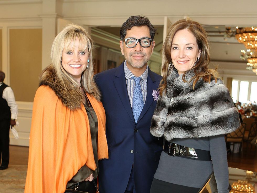 13 Lacy Baird, from left, Ceron and Renee Lewis Cary at the CancerForward luncheon November 2013