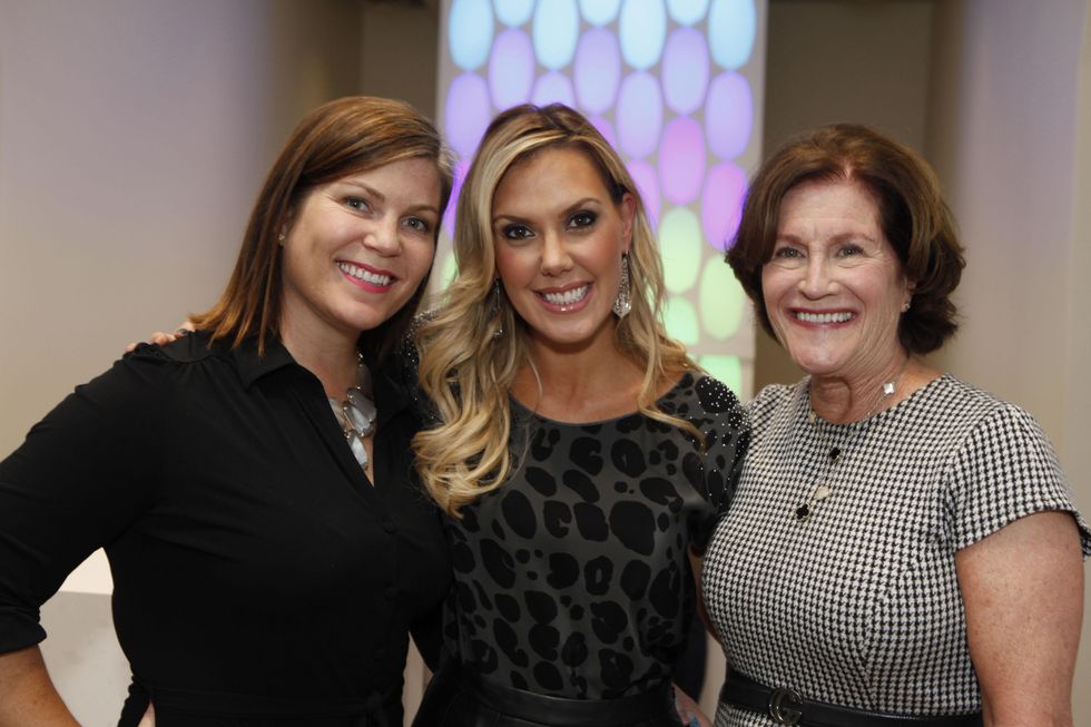 13 Lauren Levicki Courville, from left, Kendra Scott and Nancy Levicki at WOW with Kendra Scott October 2014