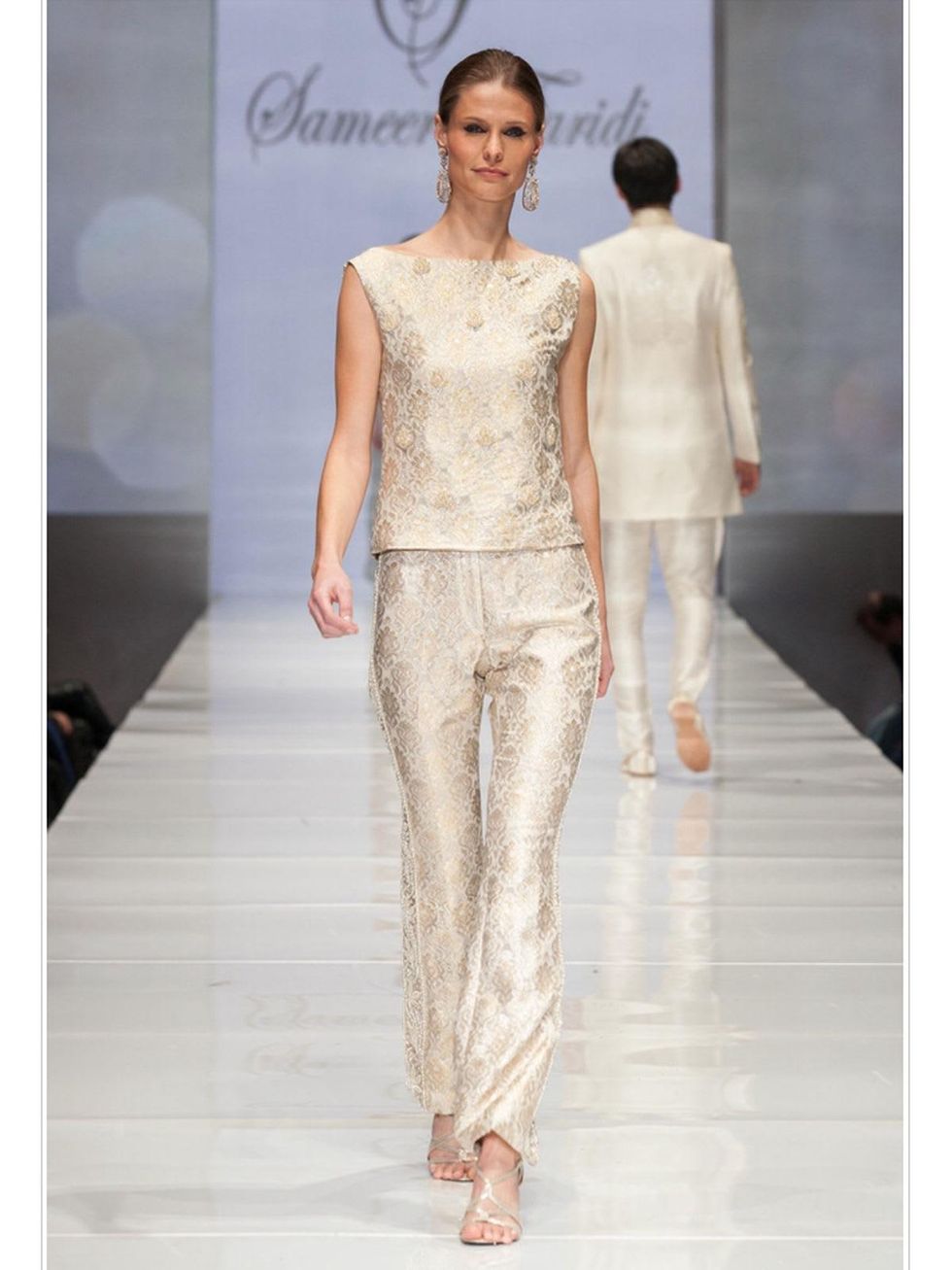 13 Model on the runway at the Sameera Faridi Grand Opening February 2015