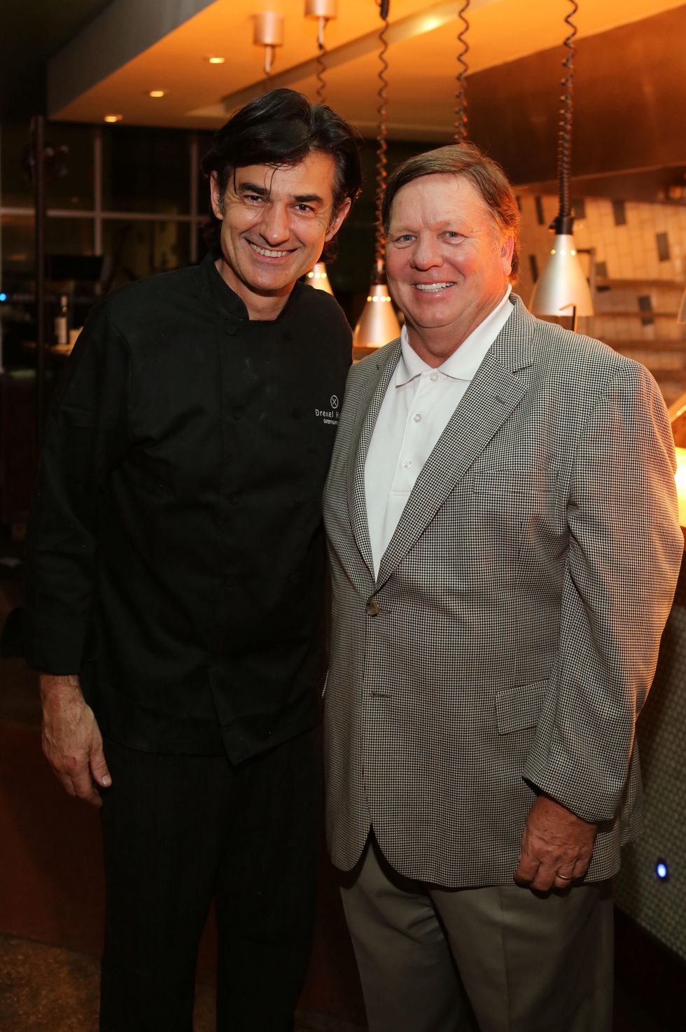 13 Philippe Schmit, left, and Bill Floyd at TUTS' Vine & Dine November 2014